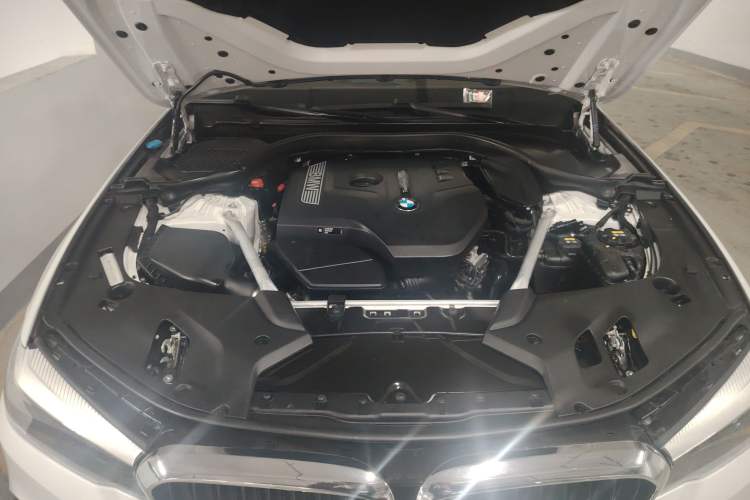 Used BMW 5 Series 2020 525Li M Sport Package Engine Bay
