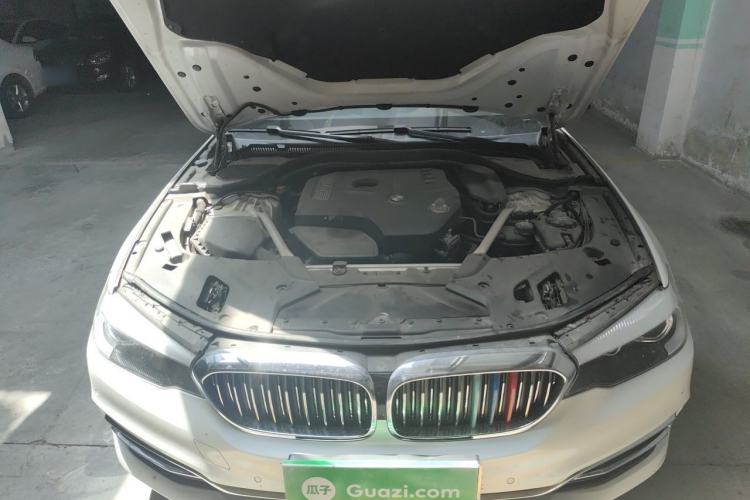 Used BMW 5 Series 2020 525Li Luxury Package Engine Bay