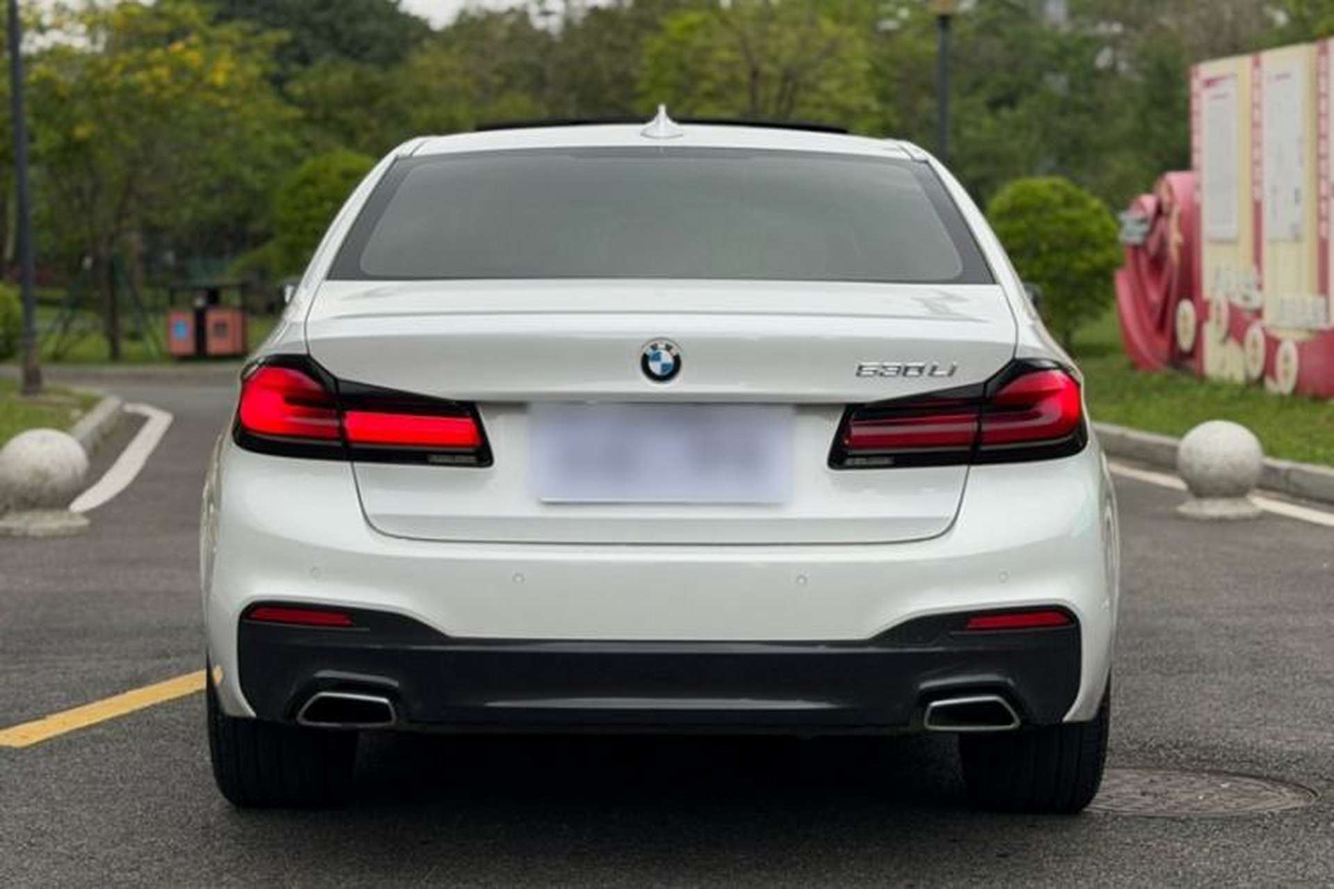 Used BMW 5 Series 2020 530Li Leading Model M Sport Package Exterior 3