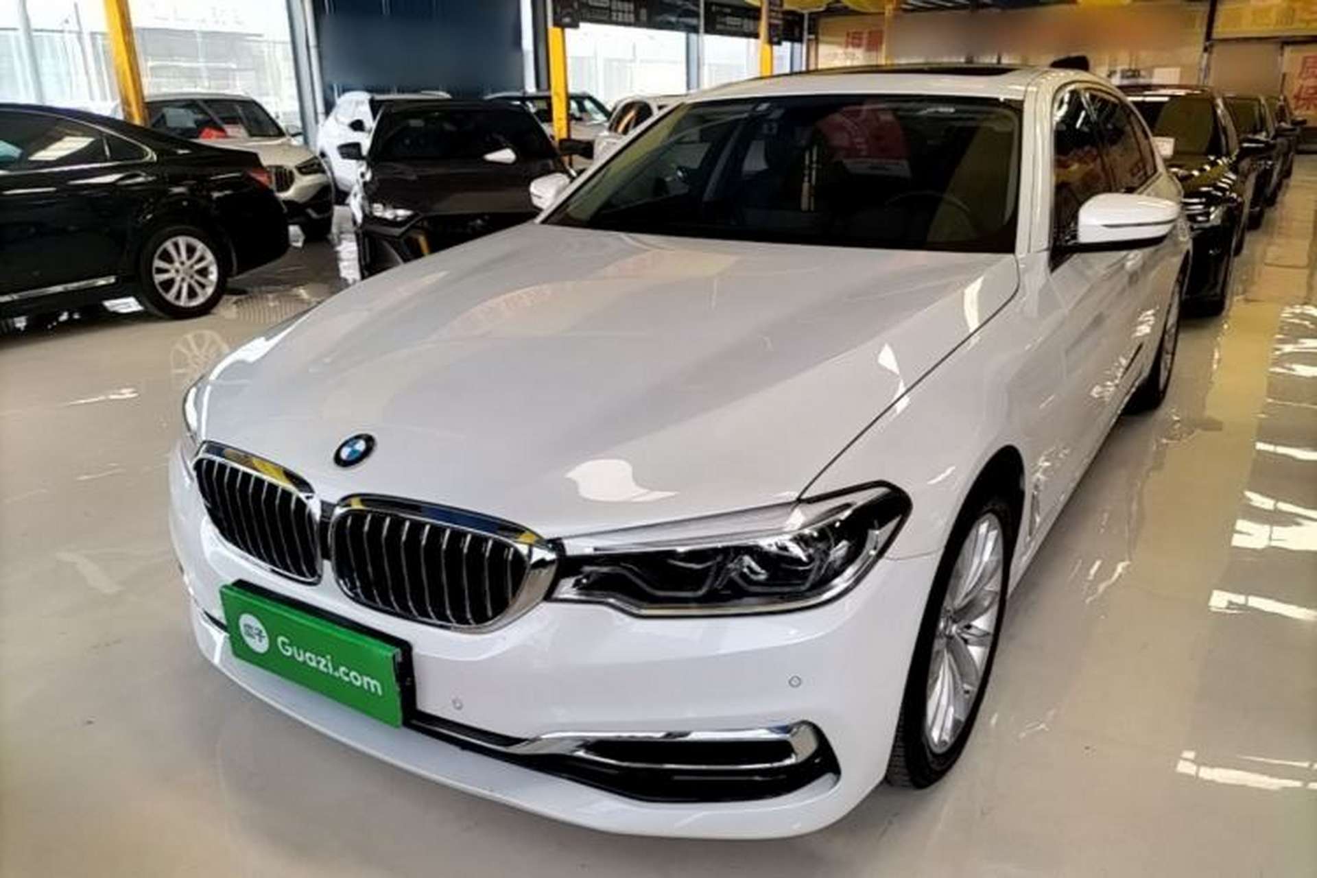 Used BMW 5 Series 2020 530Li Leading Edition Luxury Package Front Left 45 Deg