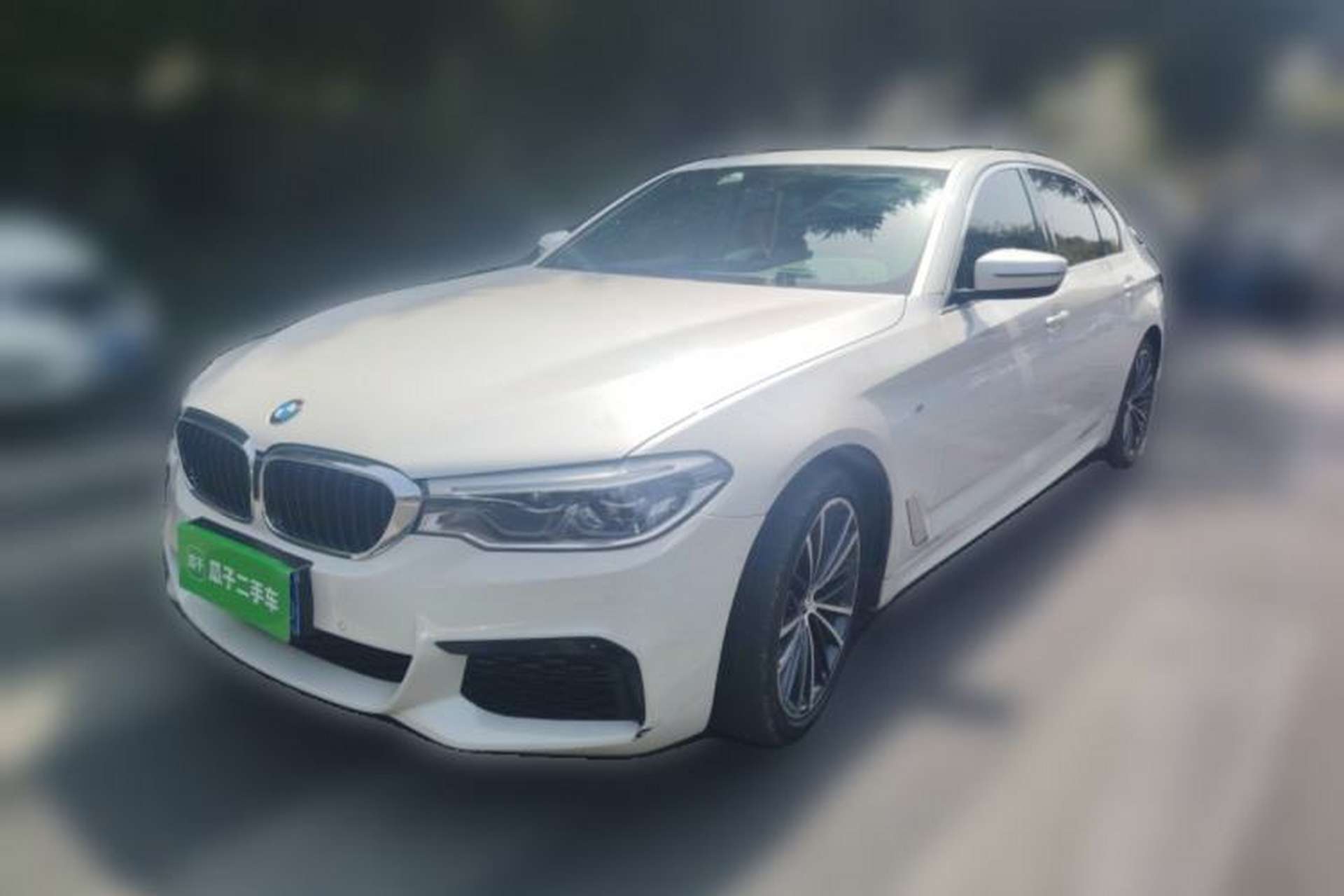 Used BMW 5 Series 2020 530Li Leading Model M Sport Package Front Left 45 Deg