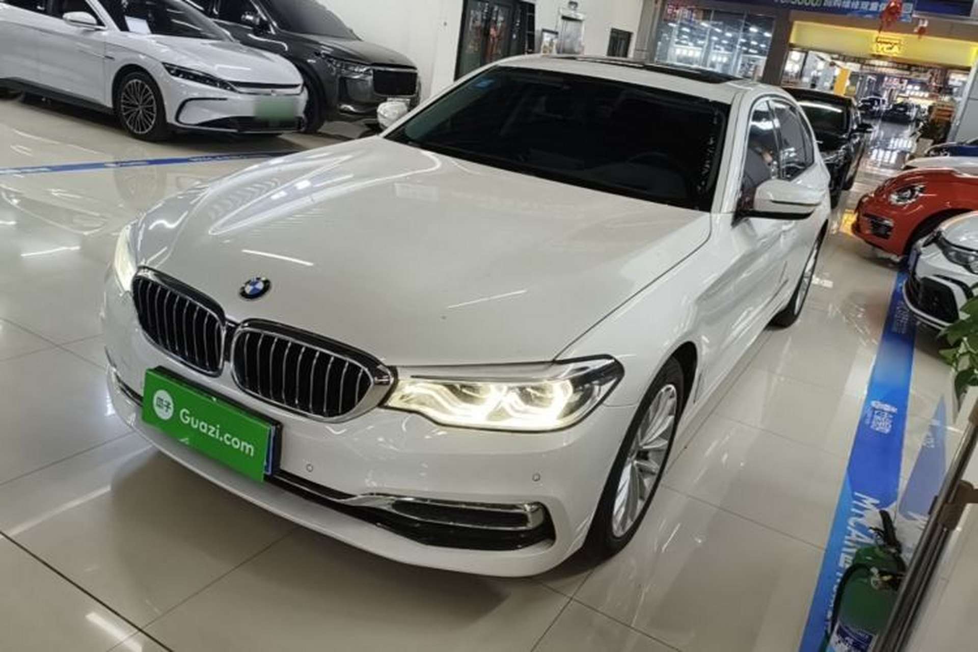 Used BMW 5 Series 2020 530Li Luxury Edition Premium Package Front Left 45 Deg