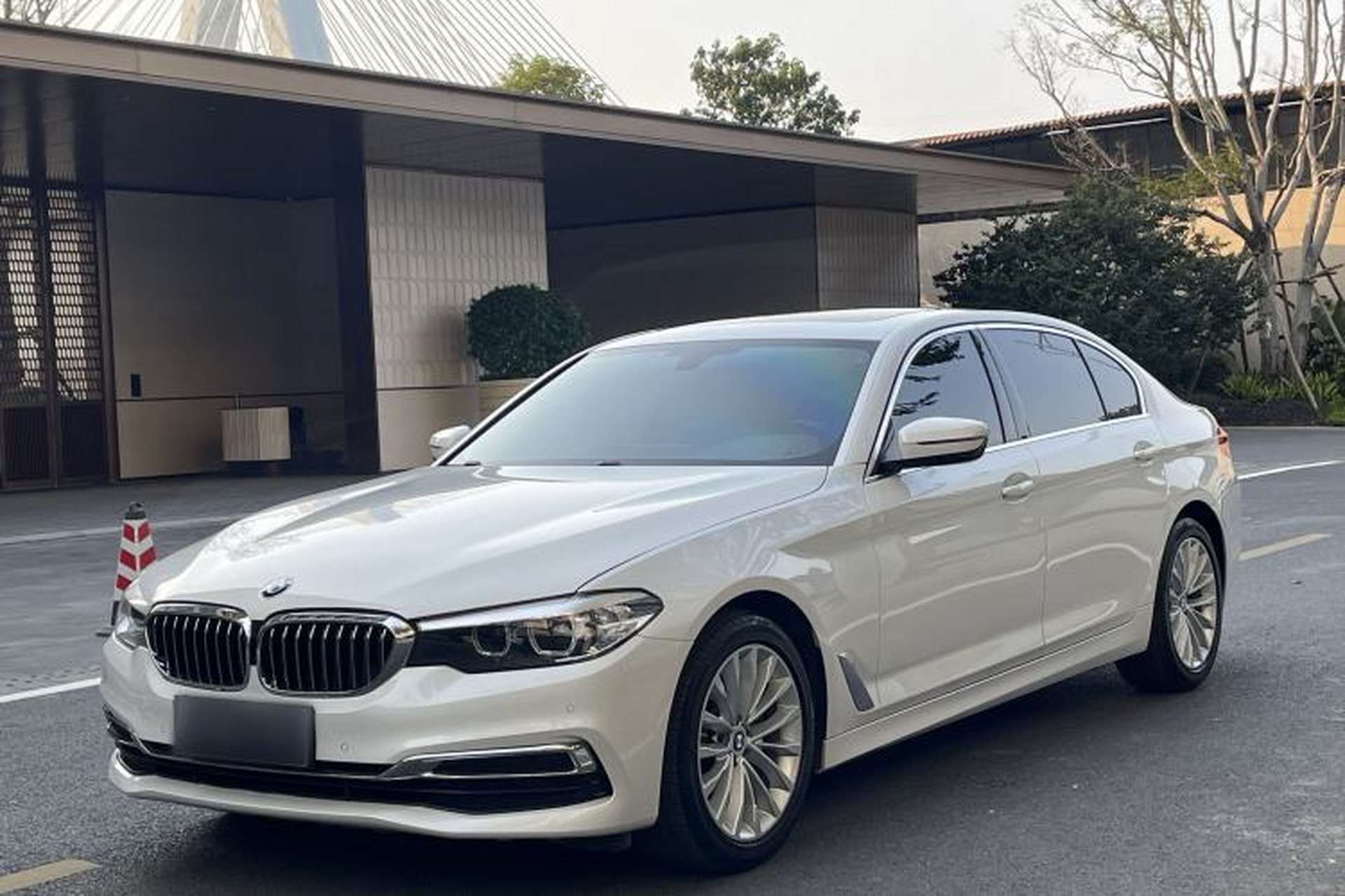 Used BMW 5 Series 2020 525Li Luxury Package Front Left 45 Deg