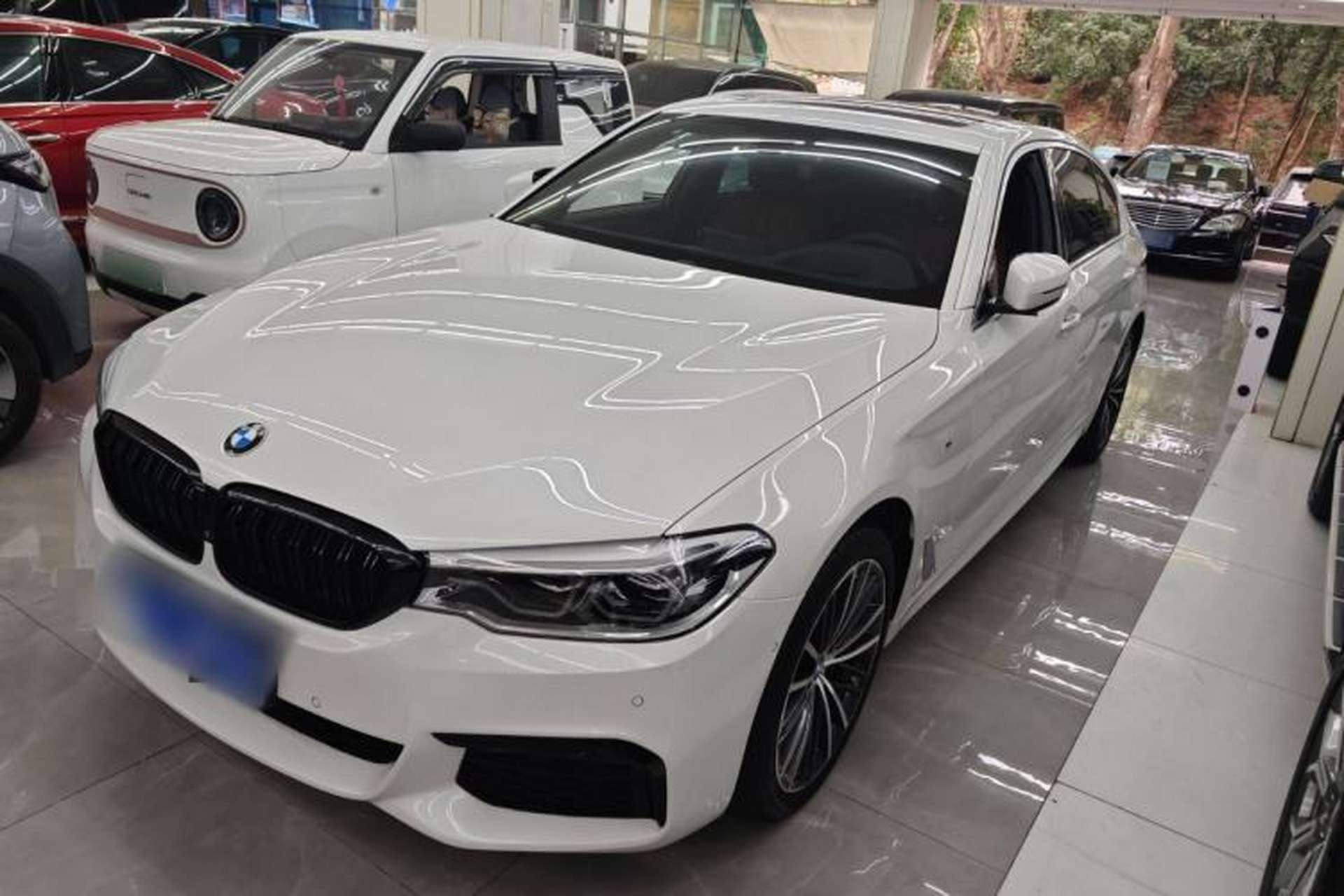 Used BMW 5 Series 2020 530Li Luxury Edition M Sport Package Front Left 45 Deg