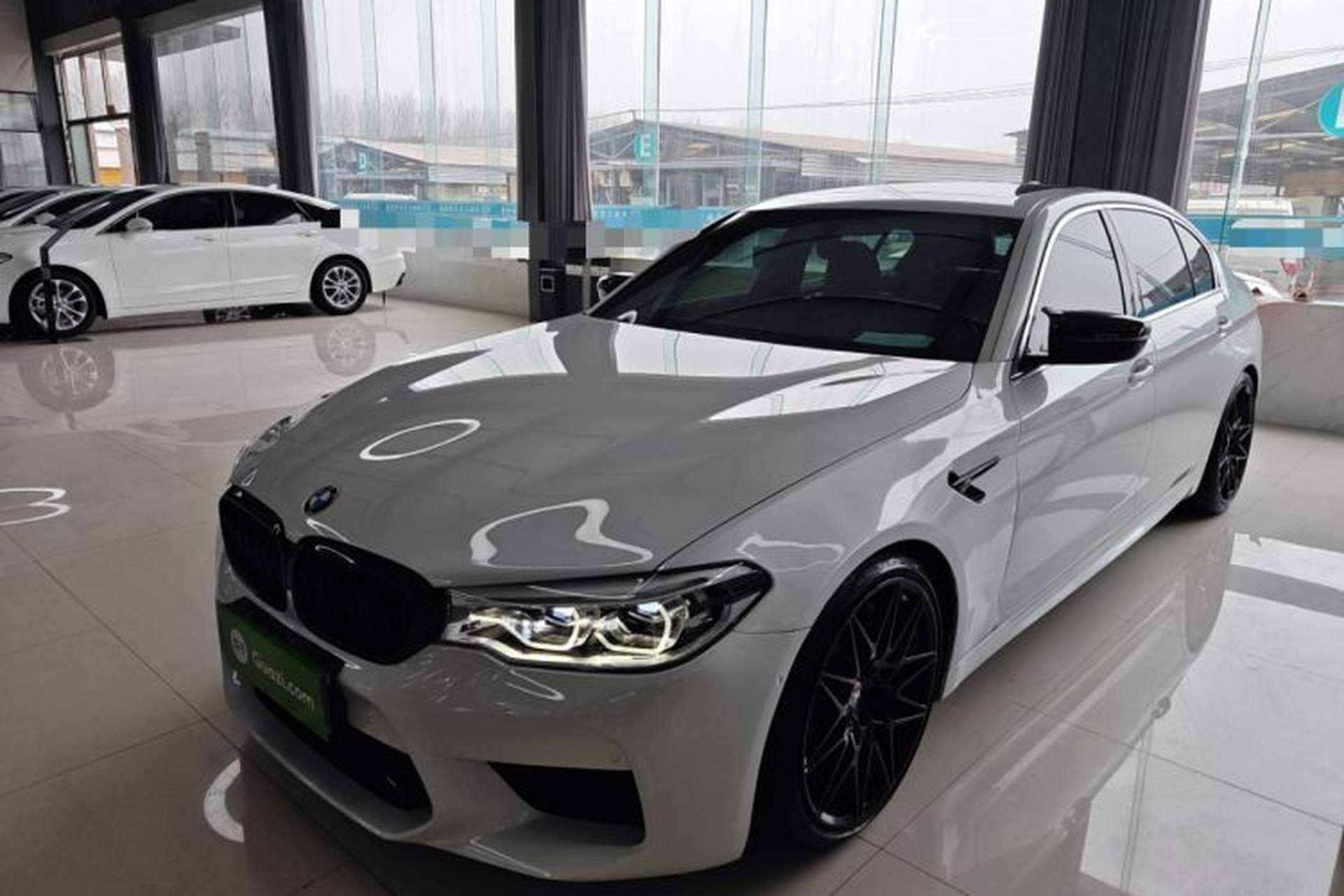 Used BMW 5 Series 2020 530Li Leading Model M Sport Package Front Left 45 Deg