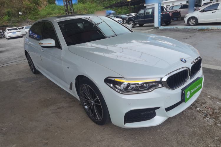 Used BMW 5 Series 2020 530Li Leading Model M Sport Package Front Right 45 Deg