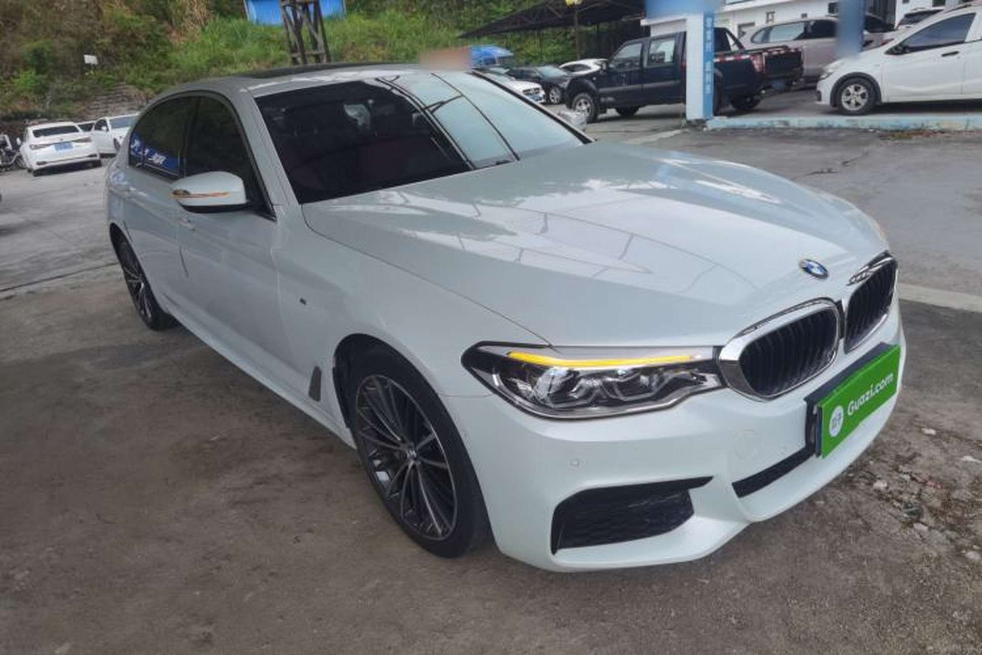Used BMW 5 Series 2020 530Li Leading Model M Sport Package Front Right 45 Deg