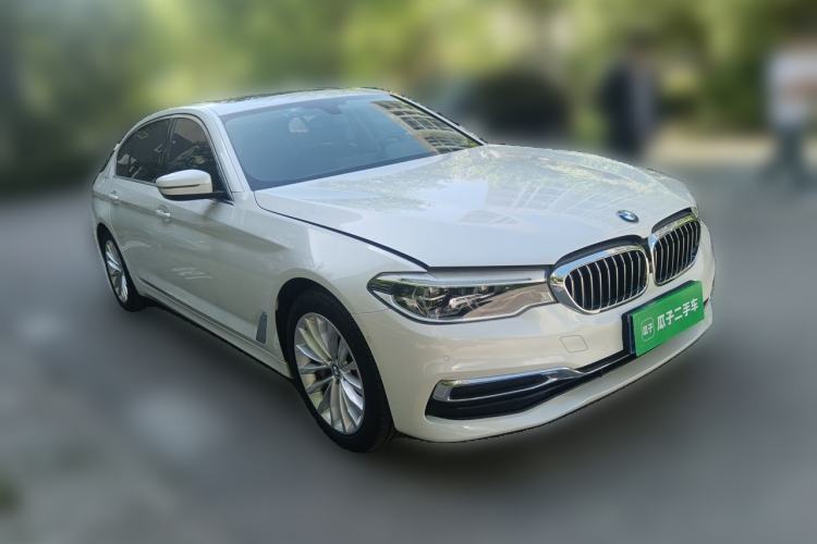 Used BMW 5 Series 2020 530Li Luxury Edition Premium Package Front Right 45 Deg