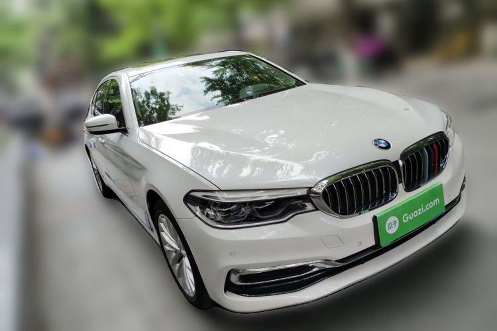 Used BMW 5 Series 2020 530Li Luxury Edition Premium Package Front Right 45 Deg