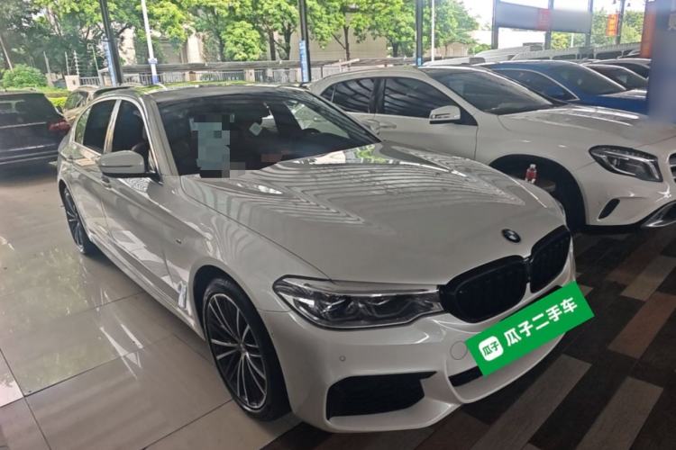 Used BMW 5 Series 2020 530Li Luxury Edition M Sport Package Front Right 45 Deg