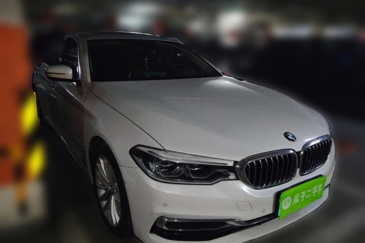 Used BMW 5 Series 2020 530Li Luxury Edition Premium Package Front Right 45 Deg