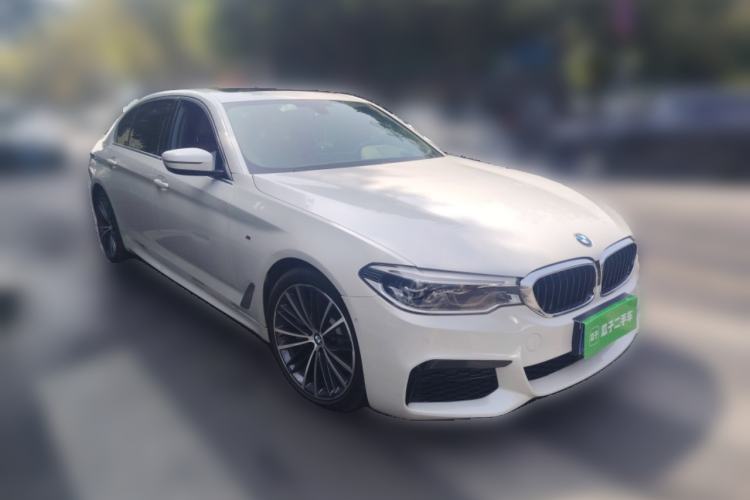 Used BMW 5 Series 2020 530Li Leading Model M Sport Package Front Right 45 Deg