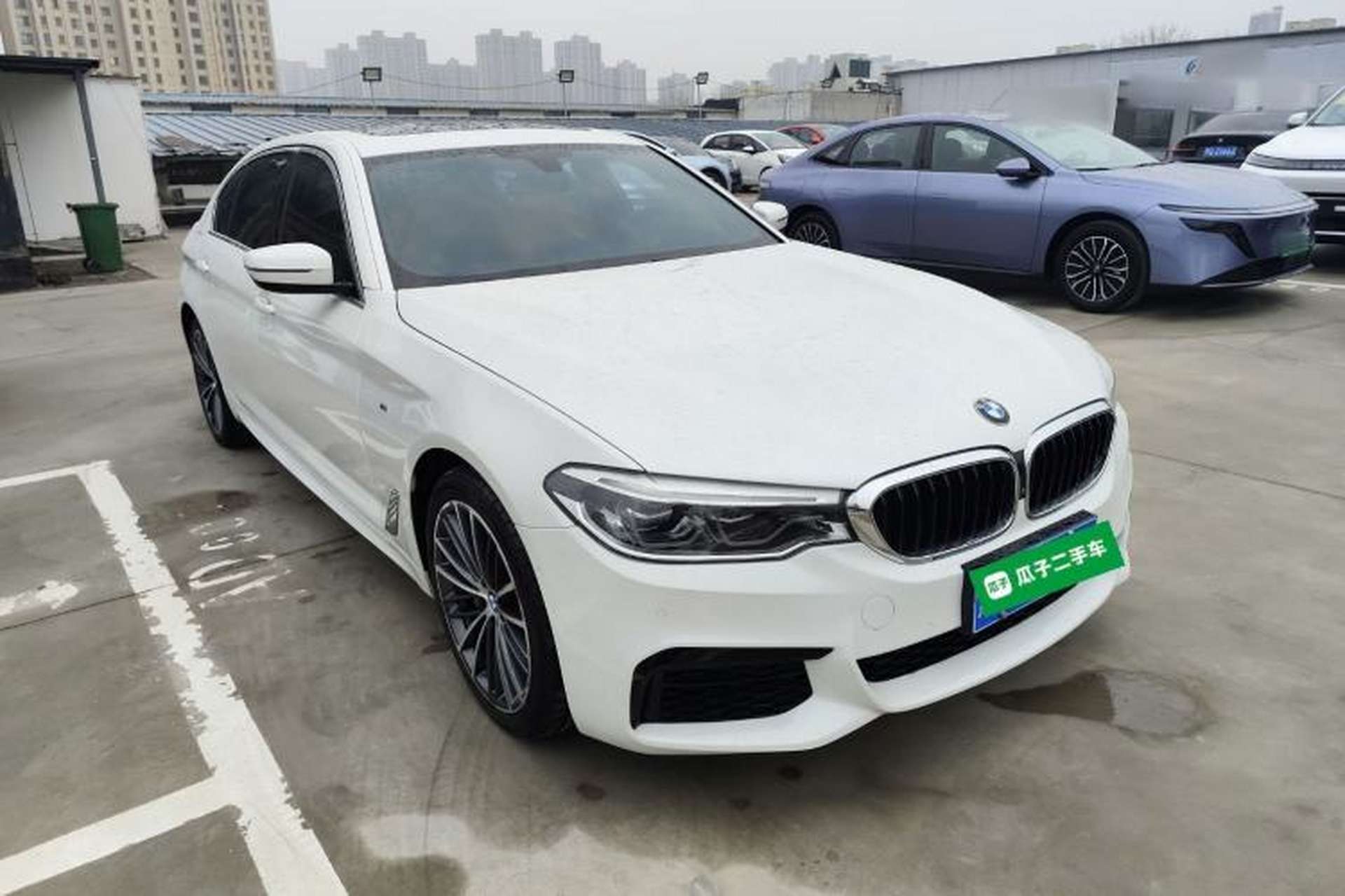 Used BMW 5 Series 2020 530Li Luxury Edition M Sport Package Front Right 45 Deg