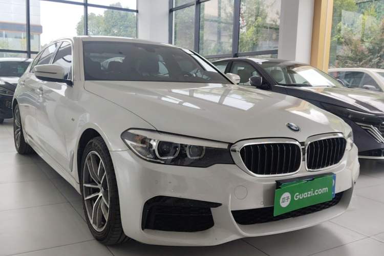 Used BMW 5 Series 2020 525Li M Sport Package Front Right 45 Deg
