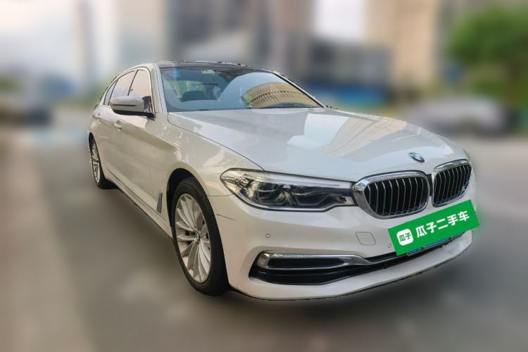 Used BMW 5 Series 2020 530Li xDrive Luxury Package Front Right 45 Deg