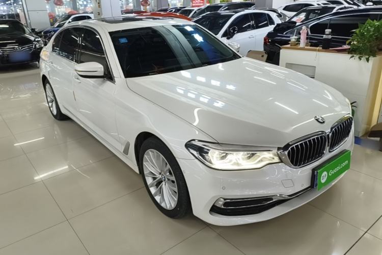 Used BMW 5 Series 2020 530Li Luxury Edition Premium Package Front Right 45 Deg