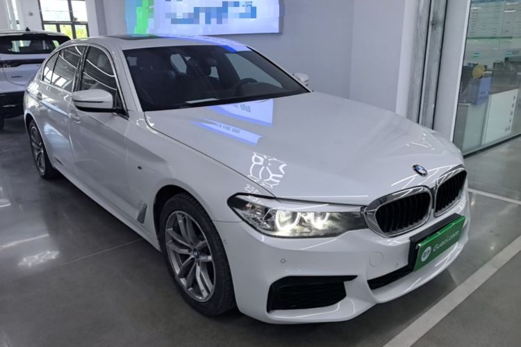 Used BMW 5 Series 2020 525Li M Sport Package Front Right 45 Deg