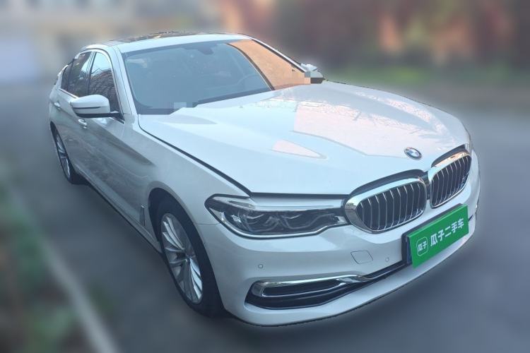 Used BMW 5 Series 2020 530Li Luxury Edition Premium Package Front Right 45 Deg