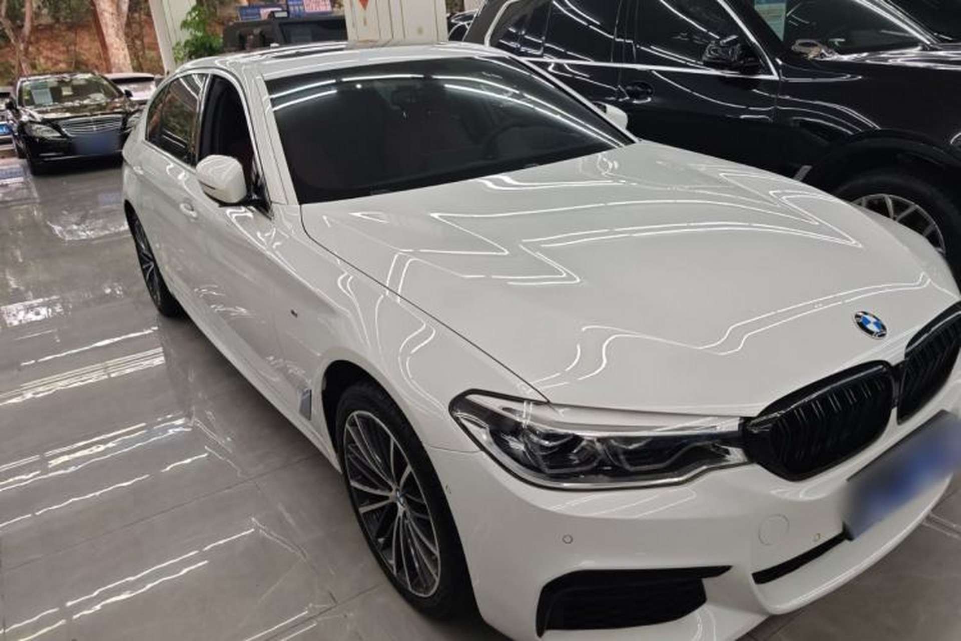 Used BMW 5 Series 2020 530Li Luxury Edition M Sport Package Front Right 45 Deg