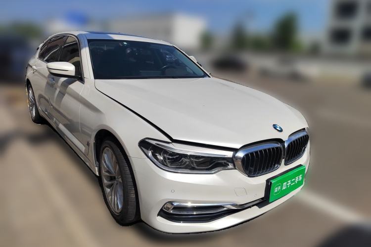 Used BMW 5 Series 2020 530Li Luxury Edition Premium Package Front Right 45 Deg