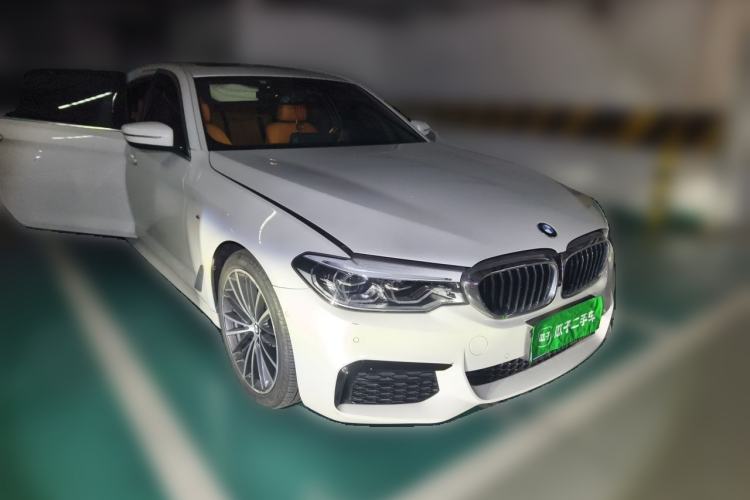Used BMW 5 Series 2020 530Li Leading Model M Sport Package Front Right 45 Deg