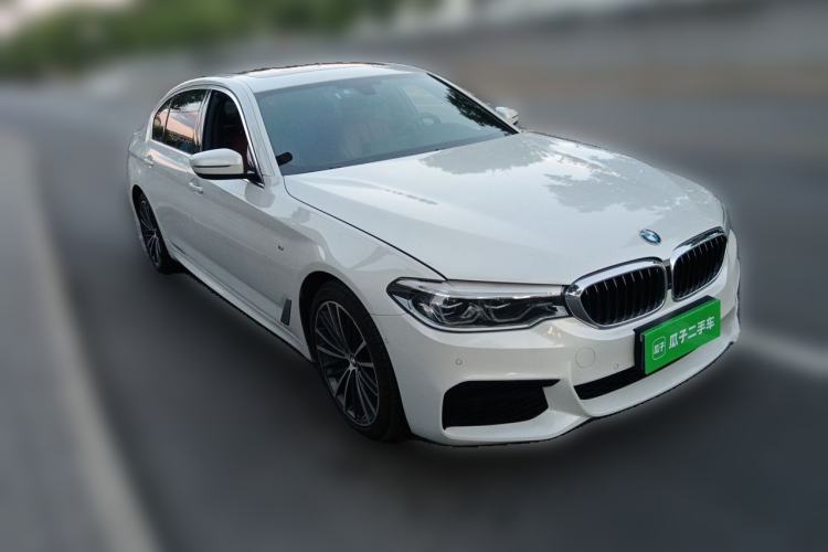 Used BMW 5 Series 2020 530Li Leading Model M Sport Package Front Right 45 Deg