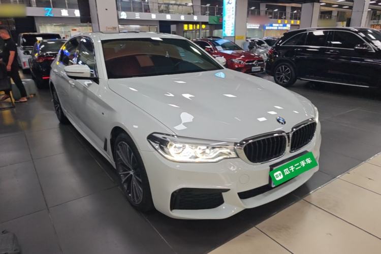 Used BMW 5 Series 2020 530Li Leading Model M Sport Package Front Right 45 Deg