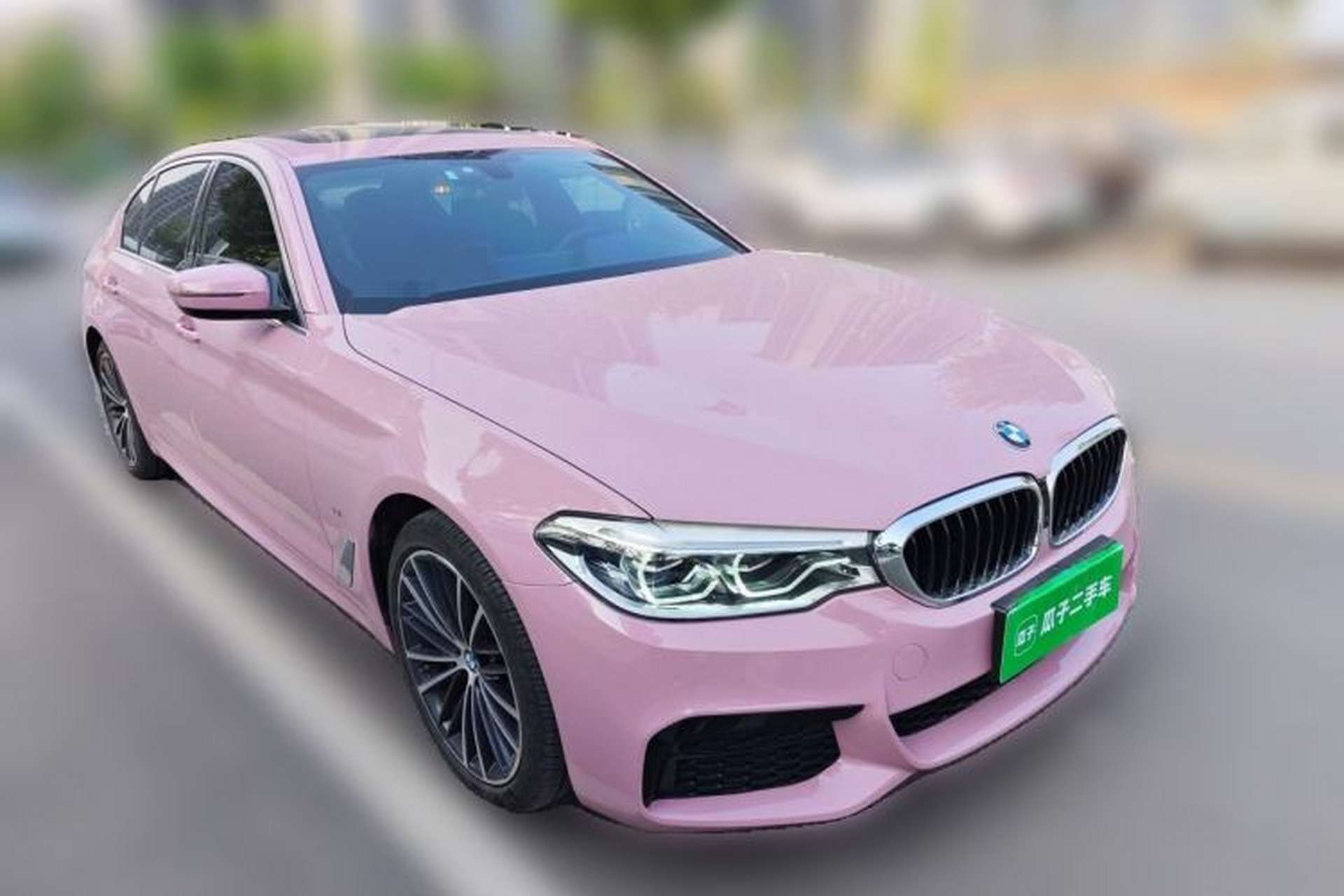 Used BMW 5 Series 2020 530Li Luxury Edition M Sport Package Front Right 45 Deg