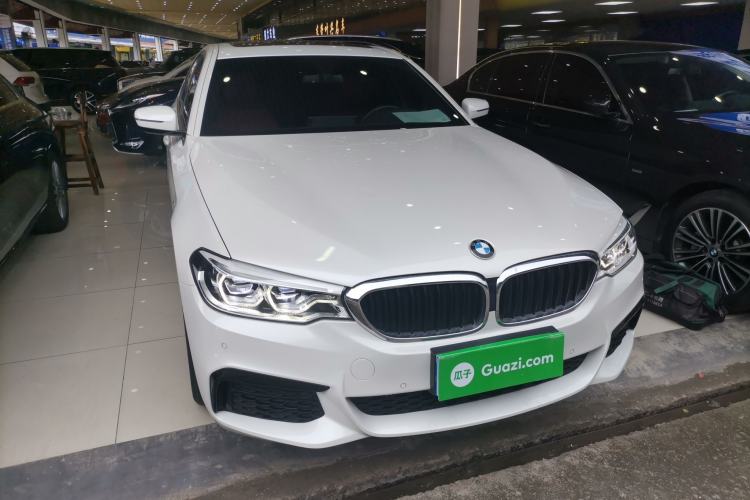 Used BMW 5 Series 2020 530Li Leading Model M Sport Package Front Right 45 Deg