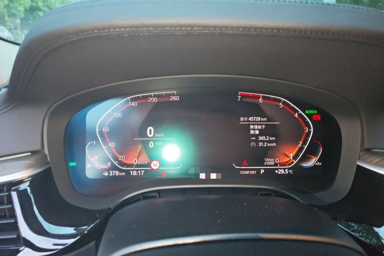 Used BMW 5 Series 2020 530Li Luxury Edition Premium Package Instrument Cluster