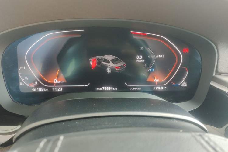 Used BMW 5 Series 2020 530Li Leading Edition Luxury Package Instrument Cluster