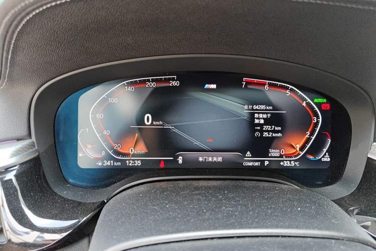 Used BMW 5 Series 2020 530Li Luxury Edition M Sport Package Instrument Cluster