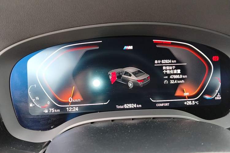 Used BMW 5 Series 2020 530Li Luxury Edition M Sport Package Instrument Cluster