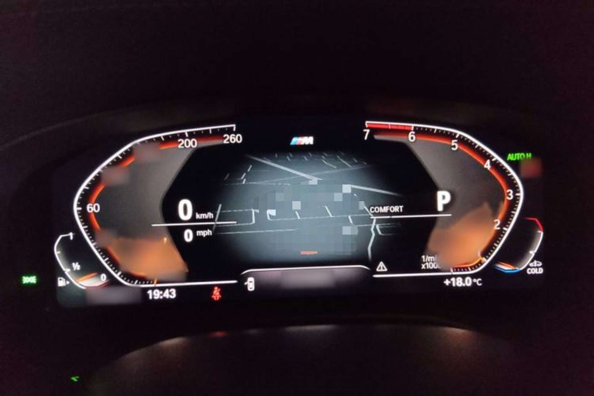 Used BMW 5 Series 2020 530Li Leading Model M Sport Package Instrument Cluster