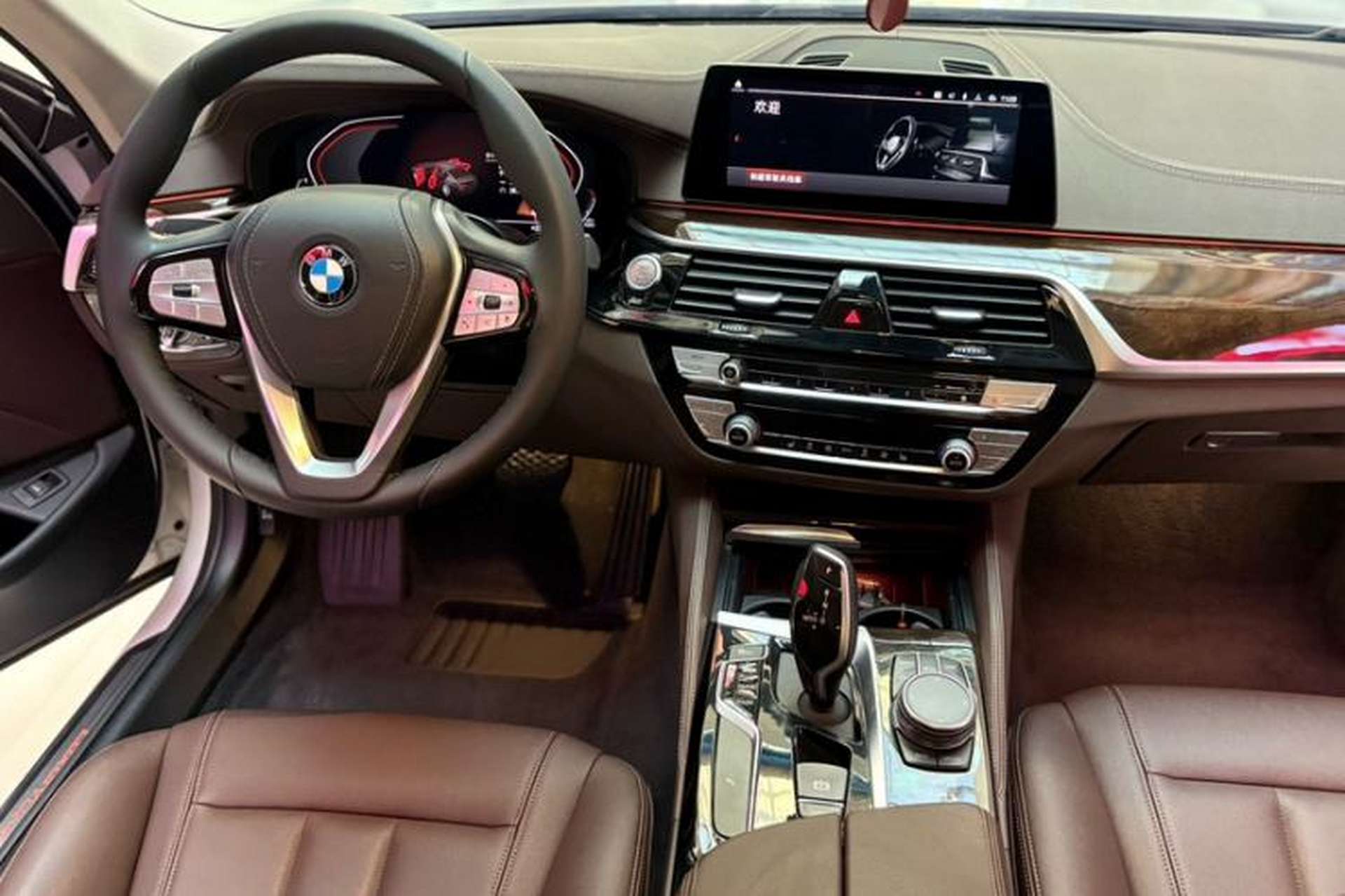 Used BMW 5 Series 2020 525Li Luxury Package Interior 2