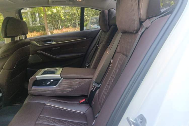 Used BMW 5 Series 2020 530Li Luxury Edition Premium Package Left Rear Seat