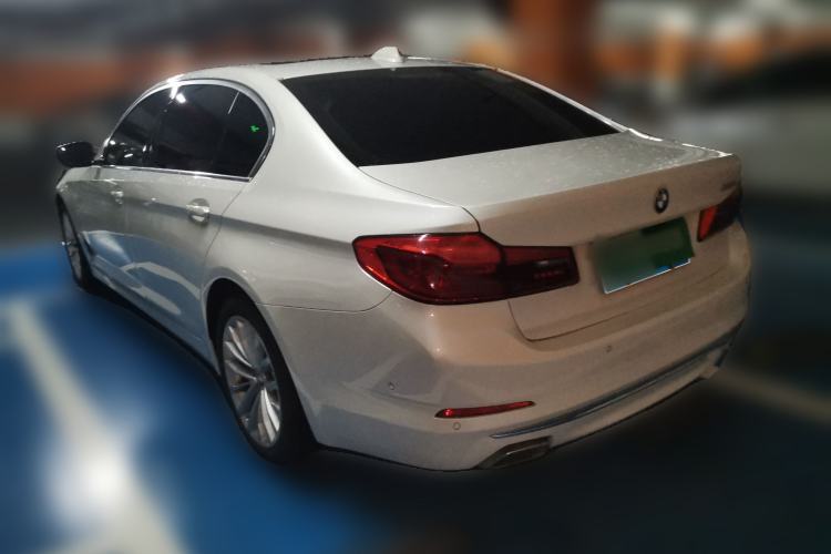 Used BMW 5 Series 2020 530Li Luxury Edition Premium Package Rear Left 45 Deg