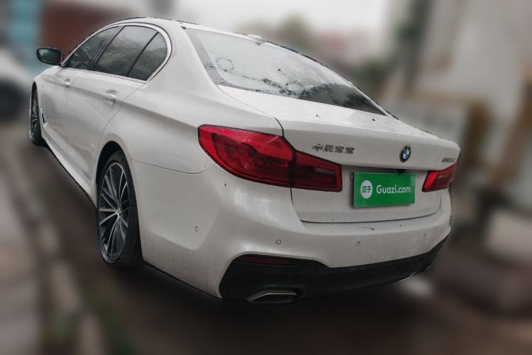 Used BMW 5 Series 2020 530Li Luxury Edition M Sport Package Rear Left 45 Deg
