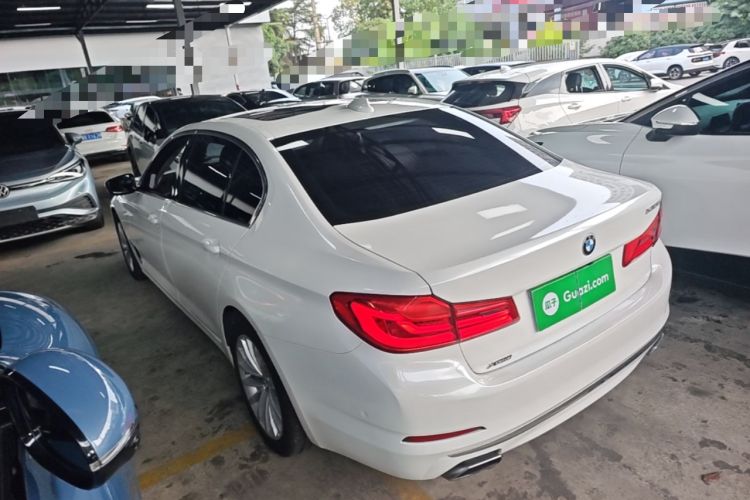 Used BMW 5 Series 2020 530Li xDrive Luxury Package Rear Left 45 Deg