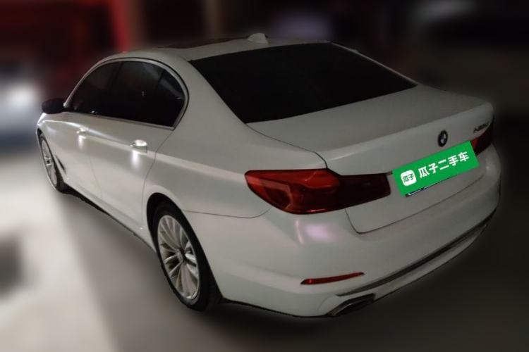 Used BMW 5 Series 2020 530Li Leading Edition Luxury Package Rear Left 45 Deg