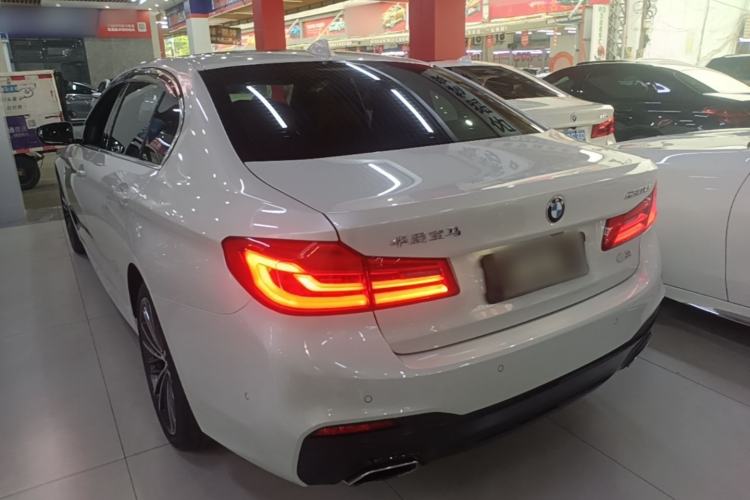 Used BMW 5 Series 2020 530Li Luxury Edition M Sport Package Rear Left 45 Deg