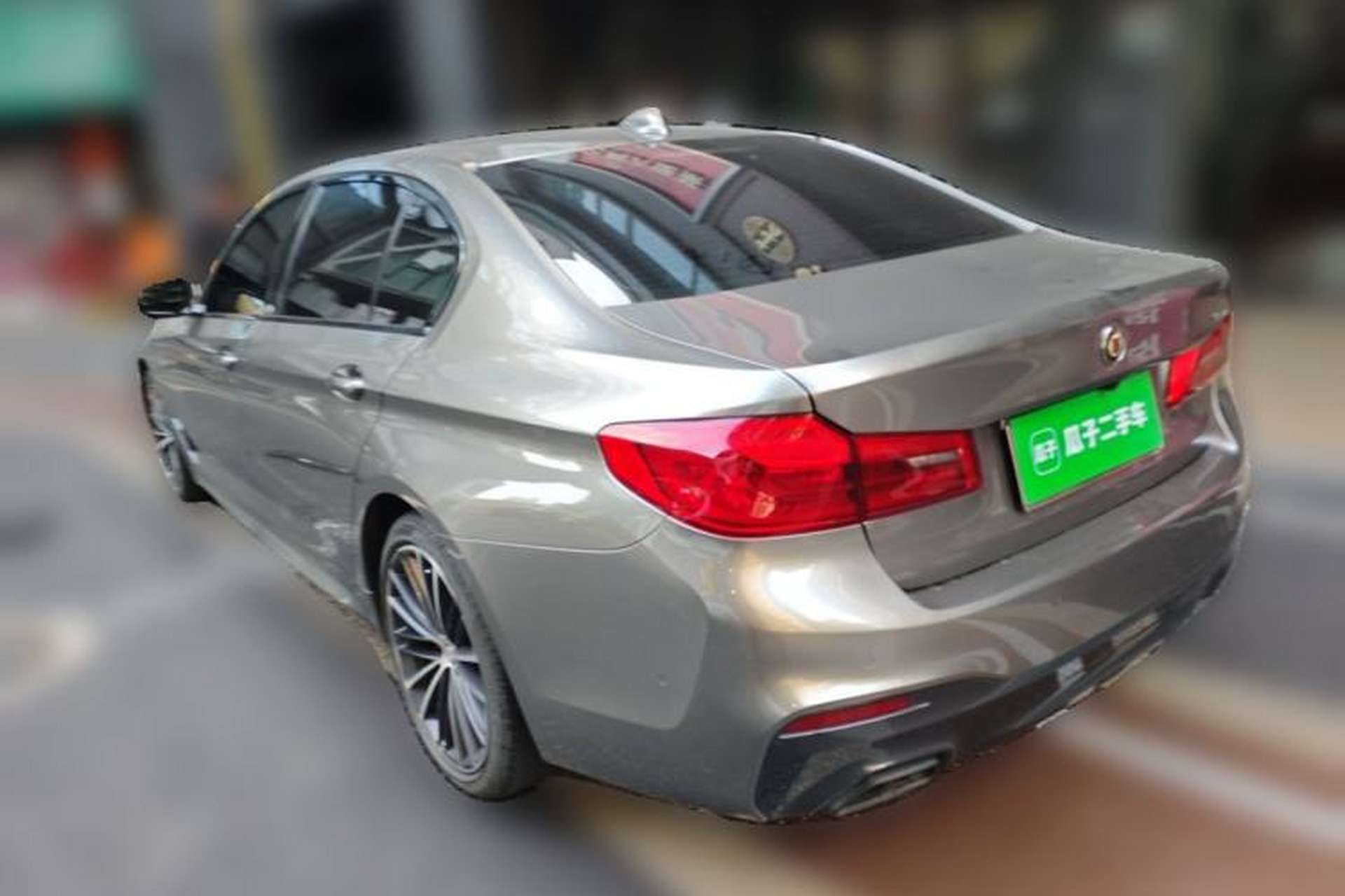 Used BMW 5 Series 2020 530Li Luxury Edition M Sport Package Rear Left 45 Deg