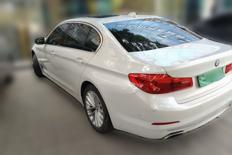 Used BMW 5 Series 2020 530Li Luxury Edition Premium Package Rear Left 45 Deg