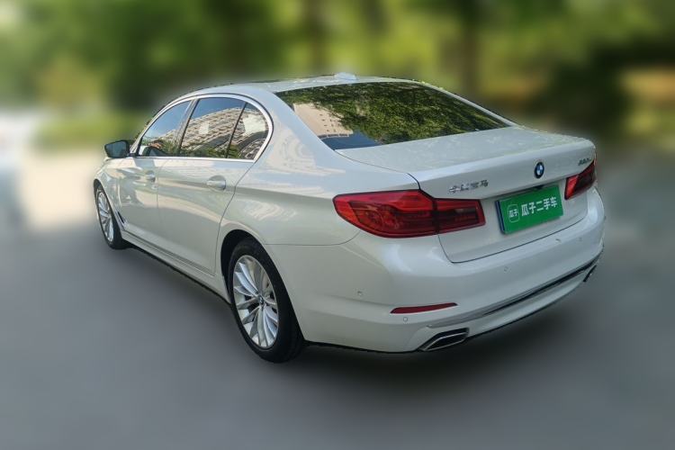 Used BMW 5 Series 2020 530Li Luxury Edition Premium Package Rear Left 45 Deg
