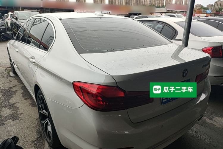 Used BMW 5 Series 2020 525Li Luxury Package Rear Left 45 Deg