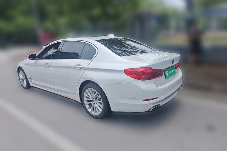 Used BMW 5 Series 2020 530Li Leading Edition Luxury Package Rear Left 45 Deg