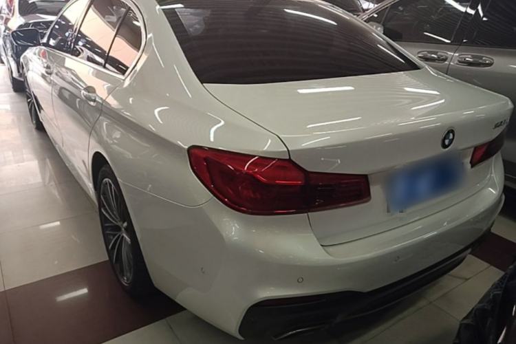 Used BMW 5 Series 2020 530Li Luxury Edition M Sport Package Rear Left 45 Deg