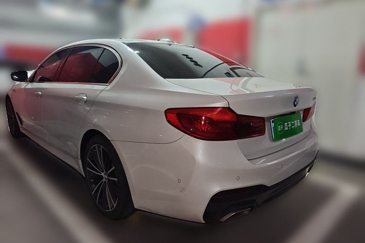 Used BMW 5 Series 2020 530Li Luxury Edition M Sport Package Rear Left 45 Deg