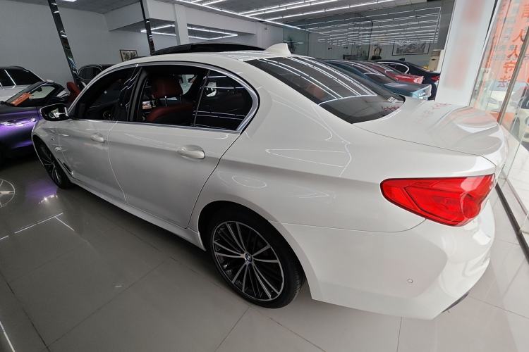 Used BMW 5 Series 2020 530Li Leading Model M Sport Package Rear Left 45 Deg
