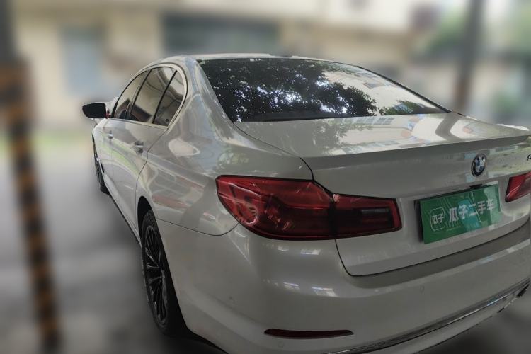 Used BMW 5 Series 2020 530Li Luxury Edition Premium Package Rear Left 45 Deg